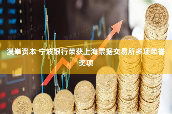 漢崋资本 宁波银行荣获上海票据交易所多项荣誉奖项